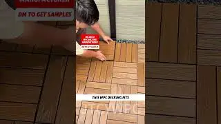 Transform Any Space Fast! #WPCDeck #OutdoorFloor #diyhomedecor