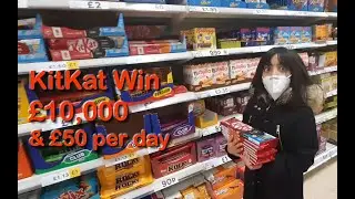KITKAT Win &pound;10,000 BREAK from BILLs and &pound;50 per Day! Tesco Doubles to &pound;100!