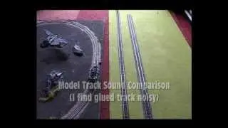 Model Train Ballast Sound Compare