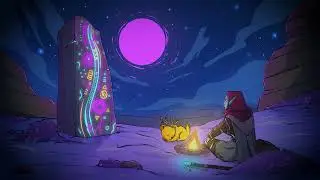 Calm DnD Fantasy Music 🍃 with Campfire Ambience 🔥 | Long Rest Music for Dungeons & Dragons