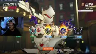 Overwatch 2 Genji God Georgelion Road To Rank 1 Spot As Genji