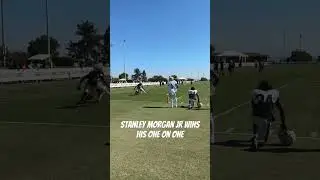 SAINTS TRAINING CAMP DAY 9 STANLEY MORGAN JR WINS ONE ON ONE REP