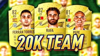 BEST POSSIBLE 20K STARTER TEAM (20K SQUAD BUILDER) - FIFA 23 ULTIMATE TEAM