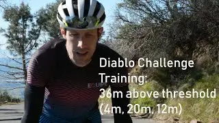 Diablo Challenge Workout 2 weeks to go: 4m, 20m, 12m above threshold