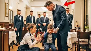 Le Fils du Parrain Était Sourd, Jusqu'à Ce Que la Serveuse Sorte un Objet Qui L'a Bouleversé.