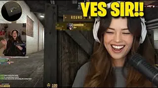 Valkyrae DESTROYING Ludwig in CS:GO
