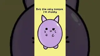 the only reason i'm chonky💕🤭 #repostbyMlrmcat #cat #shorts #fanbase #chonky