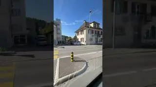 Kreuzplatz Strengelbach, Switzerland. 4K Spring 2025. #europe #swiss #schweiz #shorts