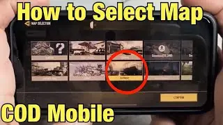 COD Mobile: Как выбрать карту в многопользовательском режиме (Отправка, Терминал, Перестрелка и т...