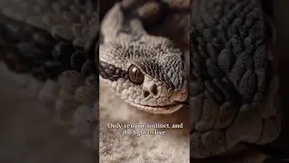 Crotalus Horridus vs Saharan Sand Viper | Deadly Venom Clash in the Desert#snake #shorts #wildlife