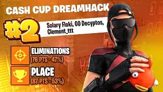 FLOKI | 🏆 2ÈME PLACE EN CASH CUP DREAMHACK - $1800