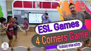 4 Corners Game | ESL REVIEW GAME | BRAIN BREAKS