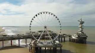 Scheveningen Drone - The Hague Beach - Netherlands