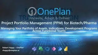 Managing a Portfolio of Assets, Indications & Development Programs for Biotech Pharma