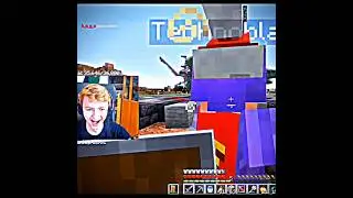 Technoblade and Flamefrags with the same Legend scene #minecraft