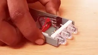 Powerful led torch making video - how to make a rechargeable led torch at home