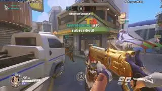 Overwatch Surefour Playing Ashe & Soldier 76 Like A Boss -42 Elims-