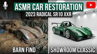 ASMR Car Restoration  2025 BMW M2 Red Severely Rusted Barn Find Full Restoration