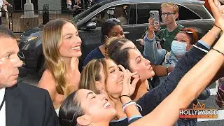 Margot Robbie at Amsterdam Premiere in NYC