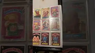Showing Off My Garbage Pail Kids! 🤢🔥 Vintage Throwback!