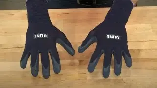 Uline Super Gription&reg; Flex Latex Coated Safety Gloves