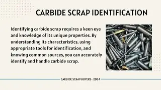 How to Identify Carbide Scrap: Tips, Tools, and Techniques