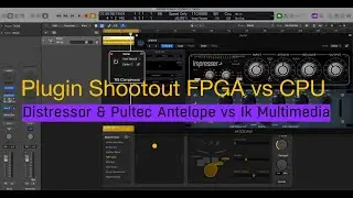 Antelope vs IK Multimedia Distressor & Pultec Combo Shootout!!