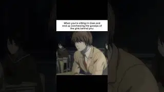 POV: When you overhear the gossips of the girls in your class #anime #relatable #fypシ゚viral