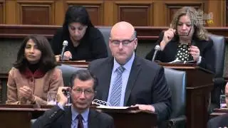 MPP McNaughton Questions Minister of Transportation on Billy Bishop Proposal, November 24,  2015