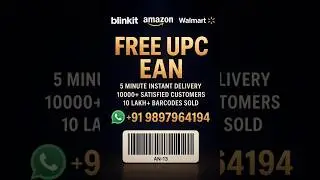 #amazon #amazonbarcode #ean #productbarcode upc codes for amazon listing upc codes ean barcodes