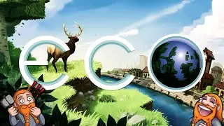 Building an ENTIRE TOWN in Eco | Dimworld RP Season 2 - Part 3 | Ivan & Bearovia Letsplay Modded