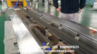 export to Colombia  pe wpc wall panel making machine co extrusion