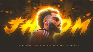 Jhoom X Virat Kohli 🔥 &bull; Beat Sync Edit &bull; King Kohli Whatsapp status 🥶 &bull; Kushagra