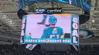 Empty Net Goal = Free Tacos! Collin Graf Assisted by Eklund and Celebrini | Sharks vs. Bruins