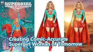 Creating Comic-Accurate Supergirl Woman of Tomorrow #supergirl #superman