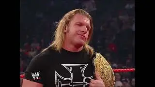 Triple H & Shawn Michaels & Jonathan Coachman Segment Raw January 12 2004 Part 1