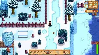 Stardew Valley: I reign supreme at ice fishing (I only caught 5, but I'll take the W) (Part 15)