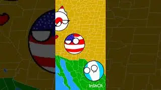 M&eacute;xico desapareci&oacute; 🫥 #countryballs #shorts #humour #countryhumans #mexico #japon #russia