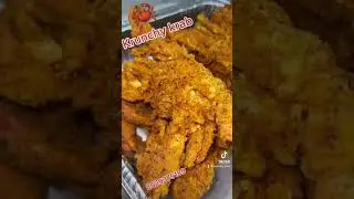 Fried blue crabs #crabs #bluecrab #youtubeshorts #youtube #youtuber