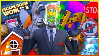 Escape Room World 3 Gameplay (Fortnite Creative Map)