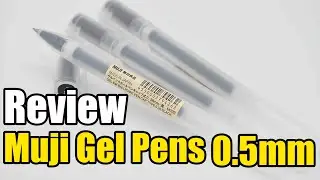 MUJI Gel Ink Ballpoint Pen - 0.5mm Review