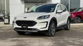 2020 Escape Hybrid Titanium Interior and Safety Features