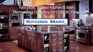 Trust Kitchen Mart with your kitchen and bath remodeling