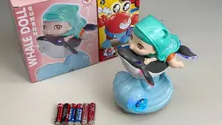 Unboxing electric whale doll, cool electric bee, electric Iron Man robot,electric crab | toy review 