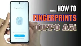 How to enable Fingerprints on OPPO A5i