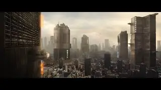 [Matte Painting] Future City