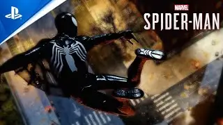 Marvel's Spider-Man 5th Anniversary Gameplay Trailer ft. Spider-Man 2 Symbiote Suit