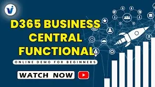 Microsoft Dynamics 365 Business Central Functional || Online Training Demo By Visualpath