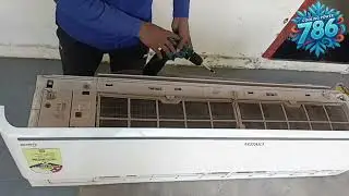 Onida AC installation full video 