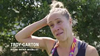 Boxer Troy Garton tells us about her bronze medal performance